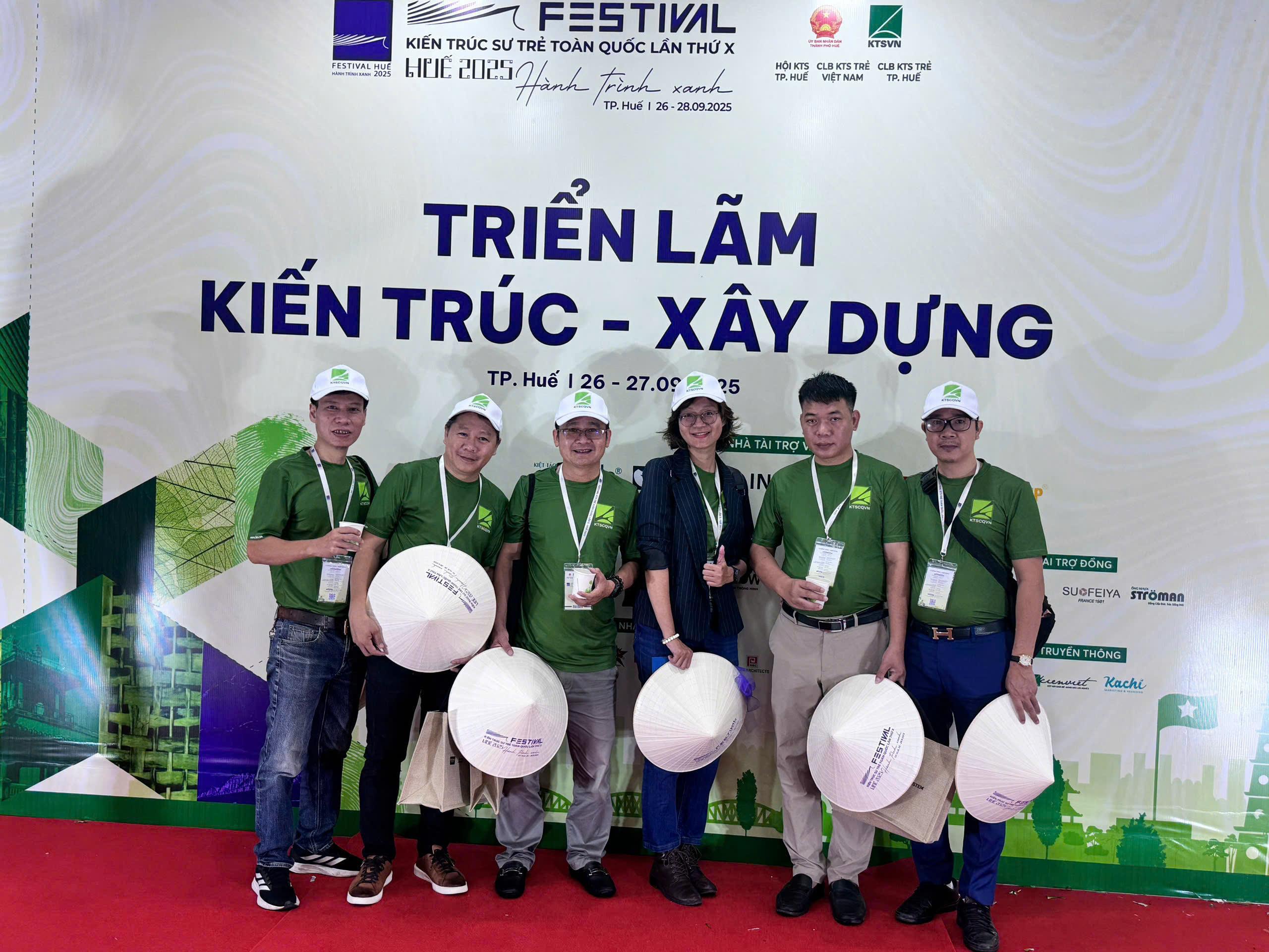 Đoàn KTS trẻ cảnh quan - Fesival Huế 2025